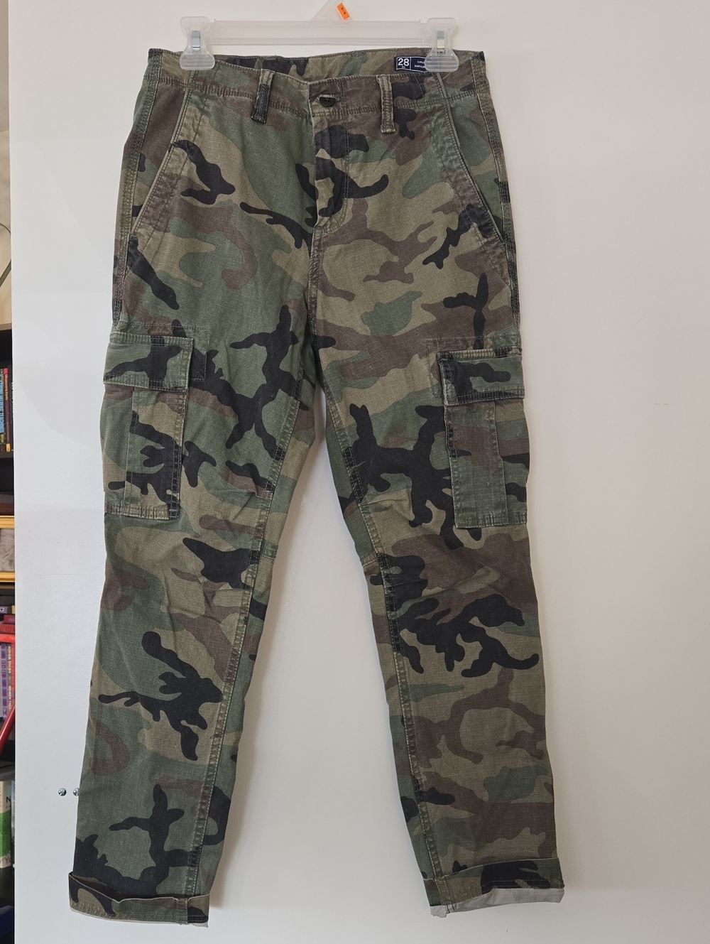 Camo Cargo Pants - Classic Woodland Print